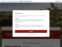 Tablet Screenshot of elztalhotel.de